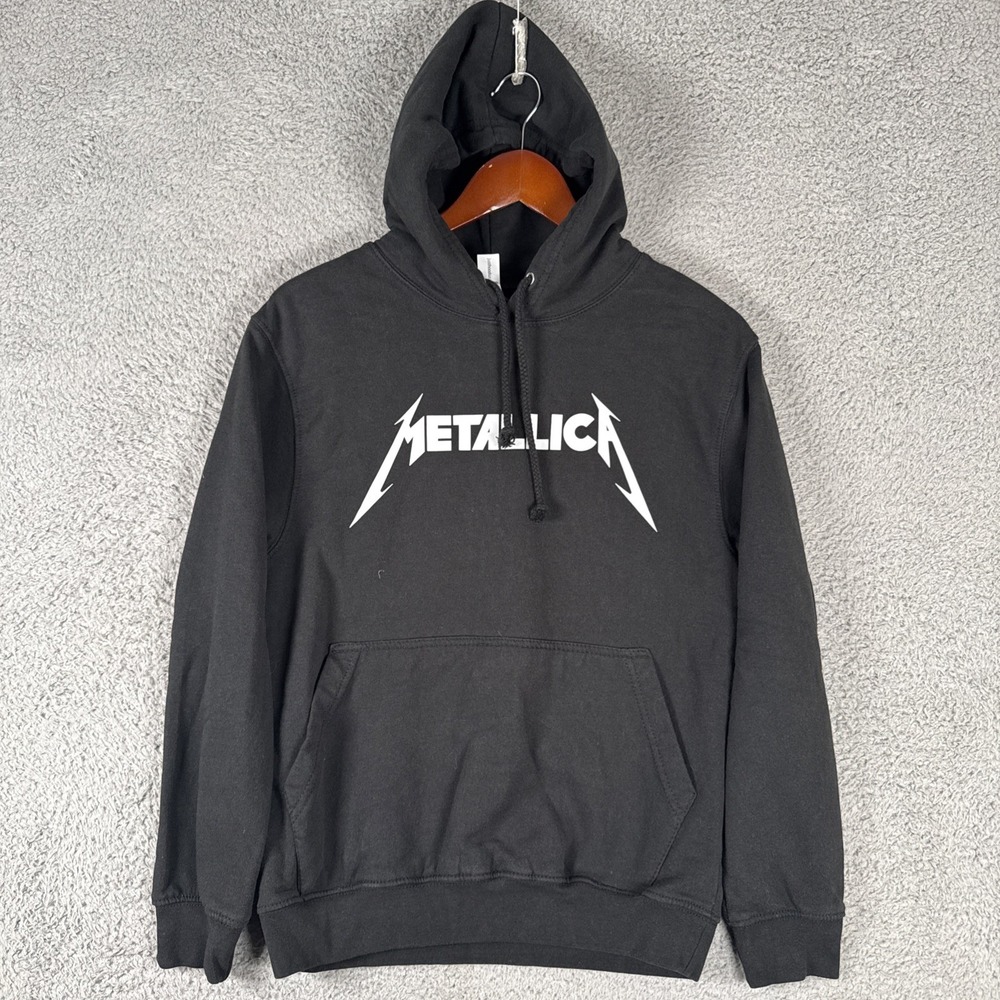 Metallica Hoodie Mens Small Black Justhoods
